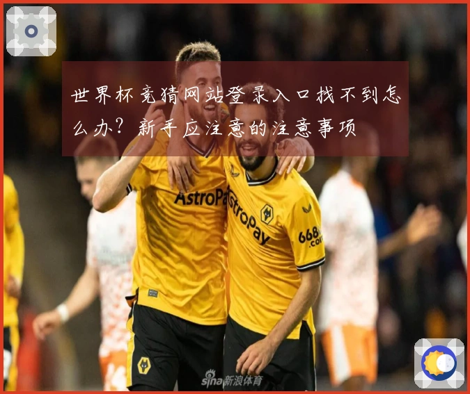 世界杯竞猜网站登录入口找不到怎么办？新手应注意的注意事项
