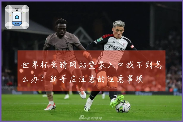 世界杯竞猜网站登录入口找不到怎么办？新手应注意的注意事项